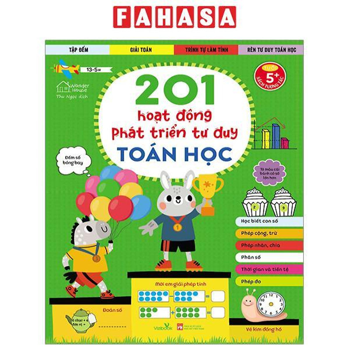 Sách - 201 Hoạt Động Phát Triển Tư Duy - Toán Học