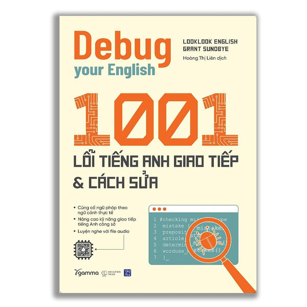 Debug Your English: 1001 Lỗi Tiếng Anh Giao Tiếp & Cách Sửa - Bản Quyền