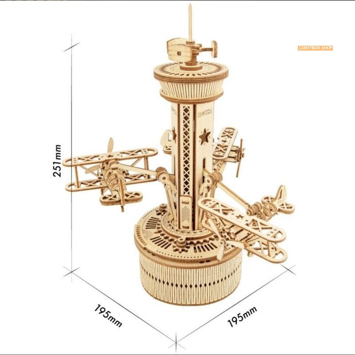 [Bản Tiếng Anh] Hộp nhạc mô hình tự lắp ráp Music Box Robotime | ROKR AMK41 - AMK62 - AMK63