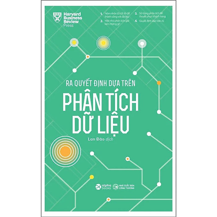 Sách Ra Quyết Định Dựa Trên Phân Tích Dữ Liệu