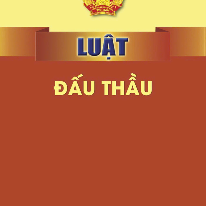 Luật Đấu Thầu (Bản In 2024)