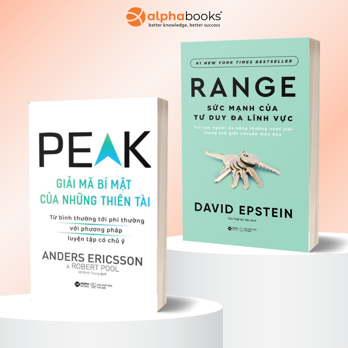 Range - Sức Mạnh Của Tư Duy Đa Lĩnh Vực + Peak - Alpha Books