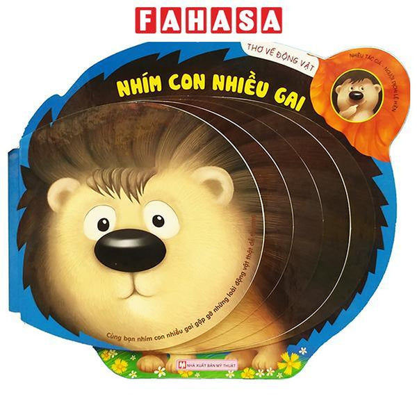 Sách - Thơ Về Động Vật - Nhím Con Nhiều Gai (Tái Bản 2026)