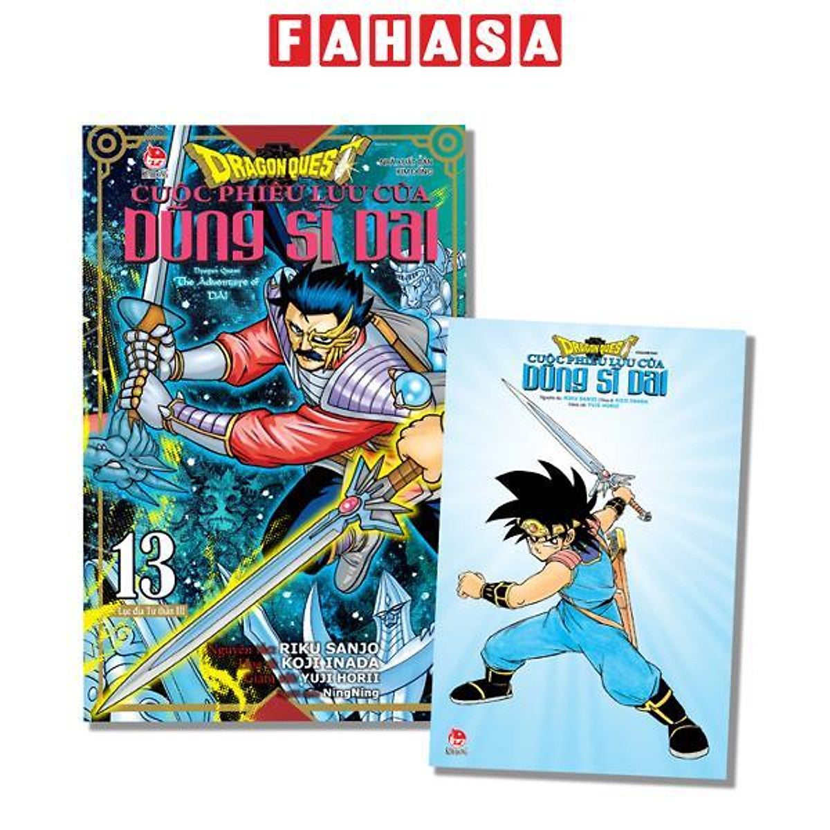 Sách - Dragon Quest - Cuộc Phiêu Lưu Của Dũng Sĩ Dai - Tập 13 - Lục Địa Chết Iii - Tặng Kèm Postcard