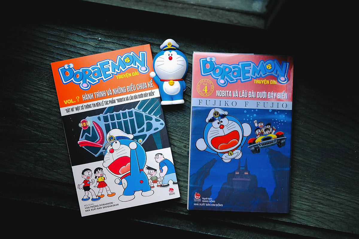 Truyện Tranh Doraemon Truyện Dài Tập 4: Nobita Và Lâu Đài Dưới Đáy Biển - Bản Kỉ Niệm (Tặng Kèm Booklet)