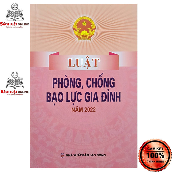 Sách - Luật Phòng Chống Bạo Lực Gia Đình Năm 2022 (Nxb Lao Động)