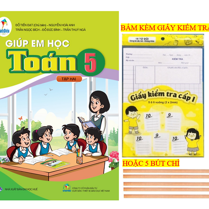 Sách - Giúp Em Học Toán 5 - Tập 2 (Cánh Diều)