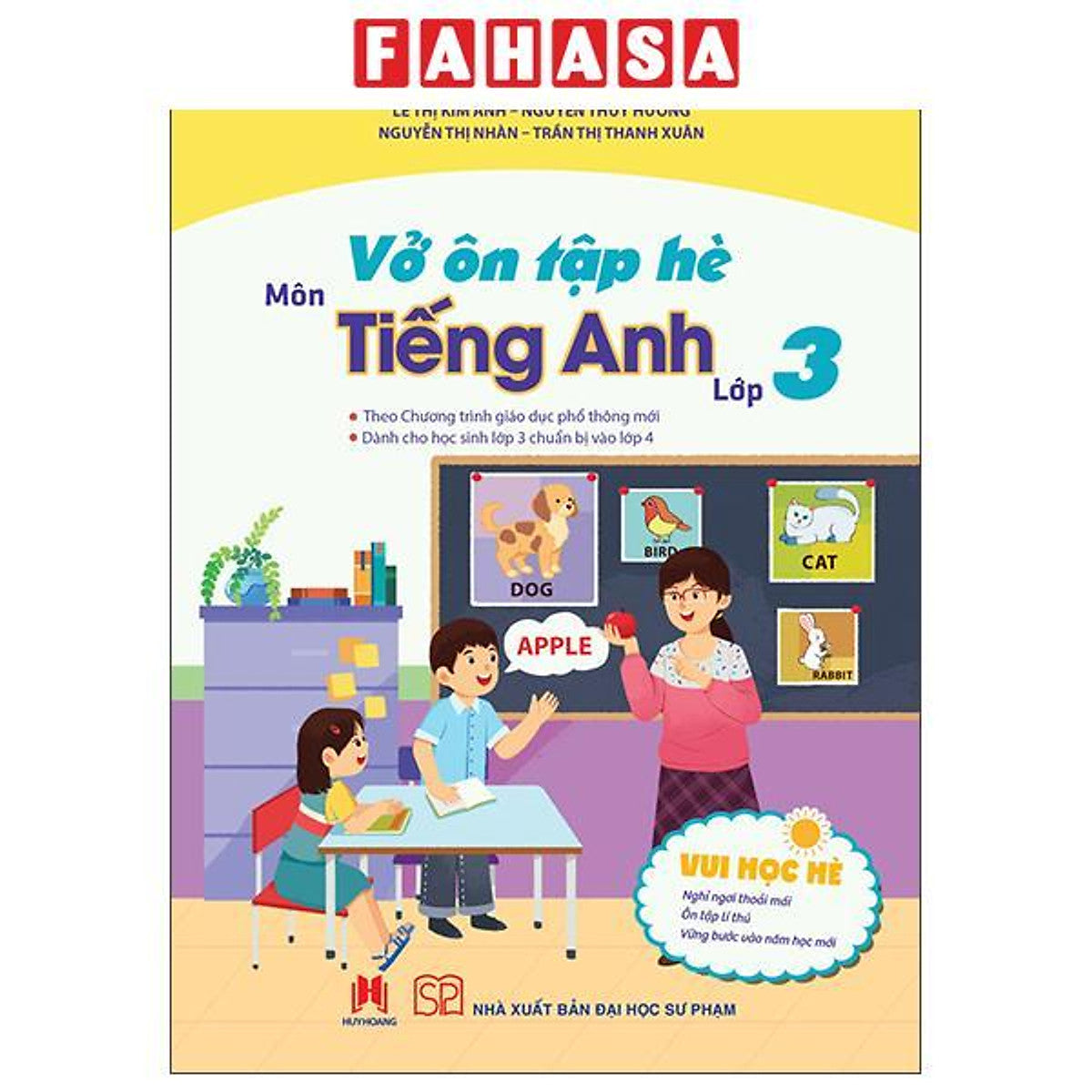 Sách - Vở Ôn Tập Hè Môn Tiếng Anh - Lớp 3