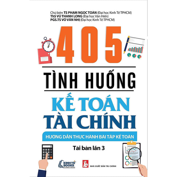 Sách - 405 Tình Huống Kế Toán Tài Chính - Ns Kinh Tế