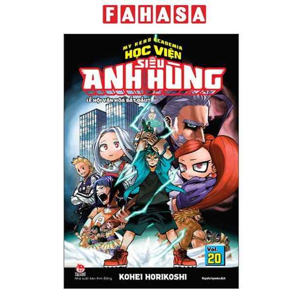 Sách - My Hero Academia - Học Viện Siêu Anh Hùng - Tập 20 - Lễ Hội Văn Hóa Khai Mạc!! (Tái Bản 2025)