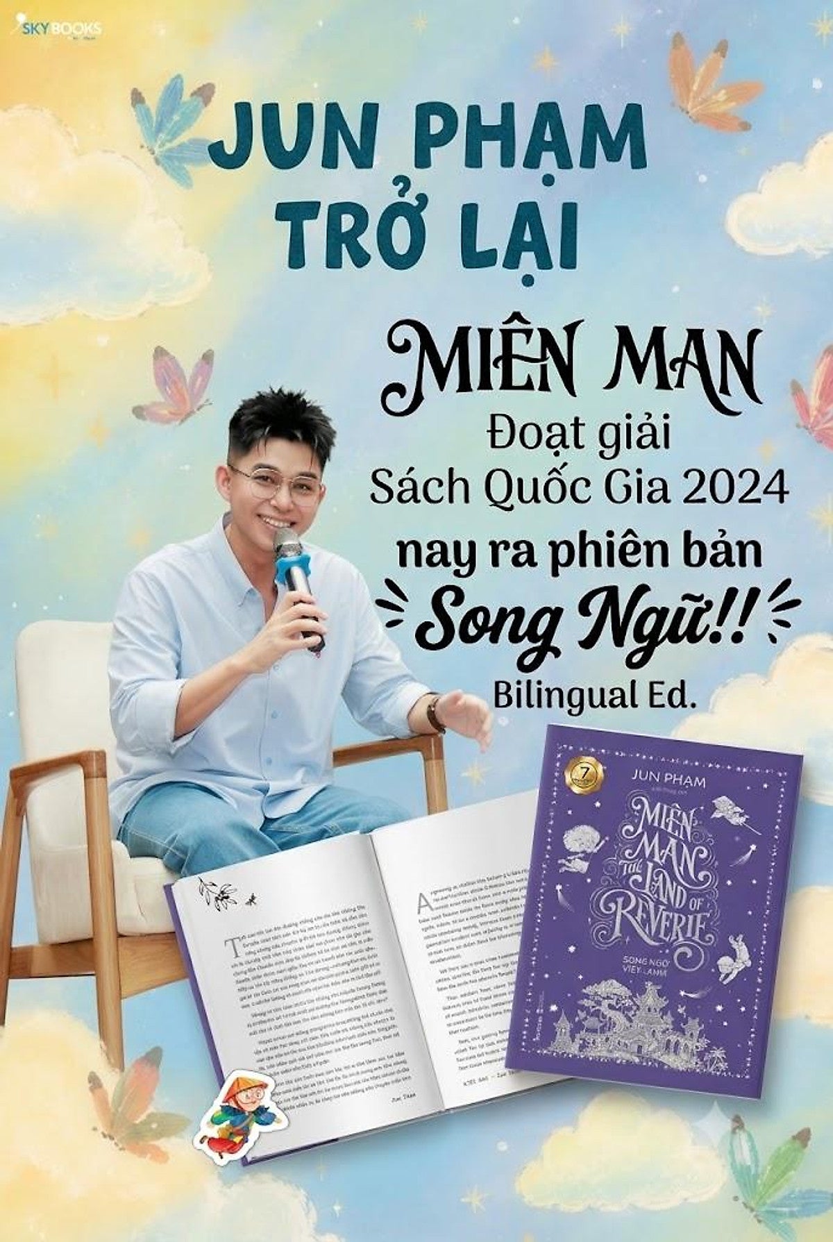 (Song Ngữ Việt-Anh) Miên Man – The Land Of Reverie - Jun Phạm - Jack Frogg Dịch - Az Việt Nam - Nxb Phụ Nữ