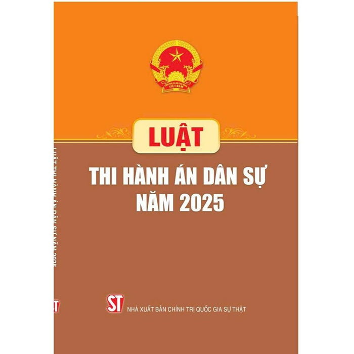 [Sách] Luật Thi Hành Án Dân Sự Năm 2025