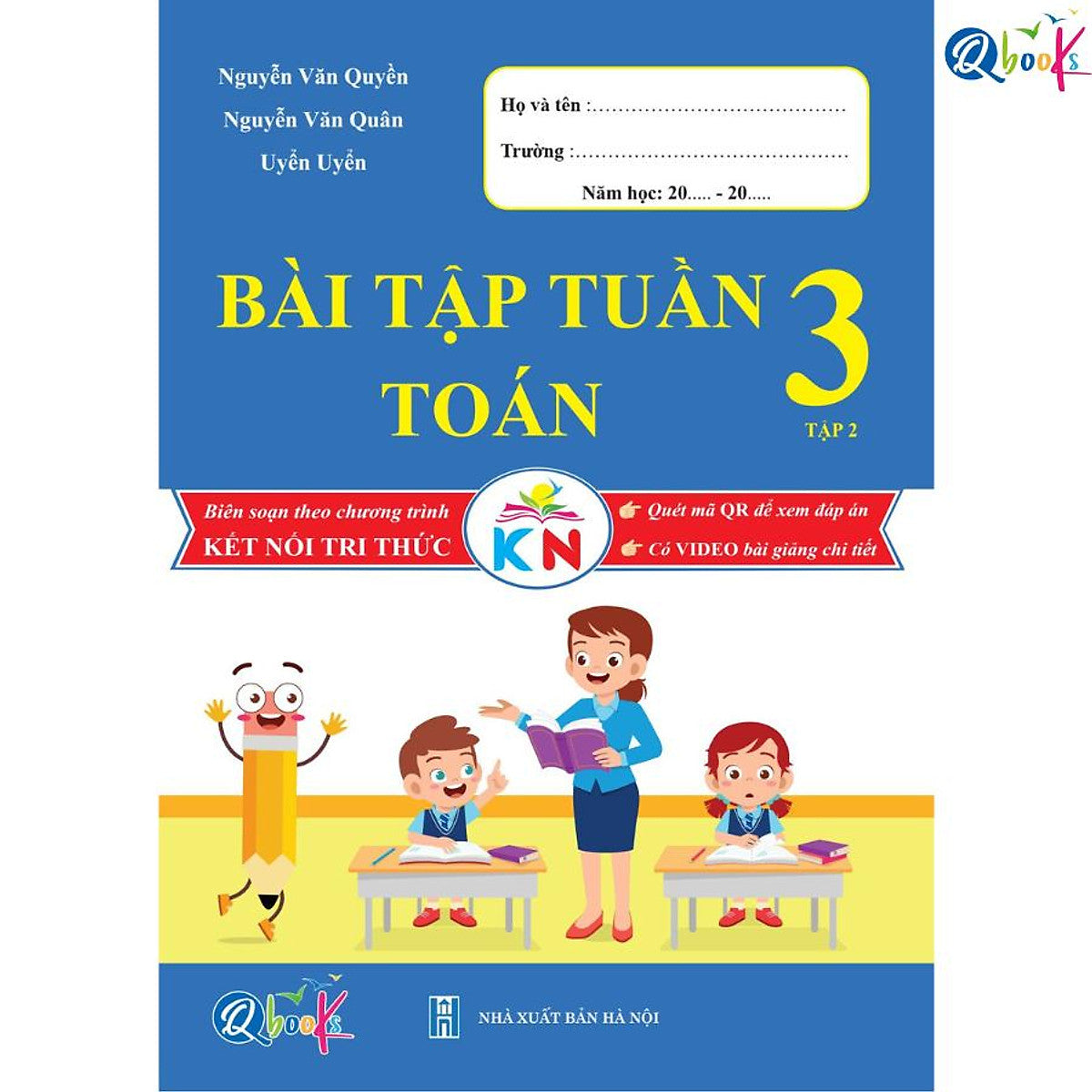 Bài Tập Tuần Toán Lớp 3 - Tập 2 (Kết Nối Tri Thức Với Cuộc Sống)