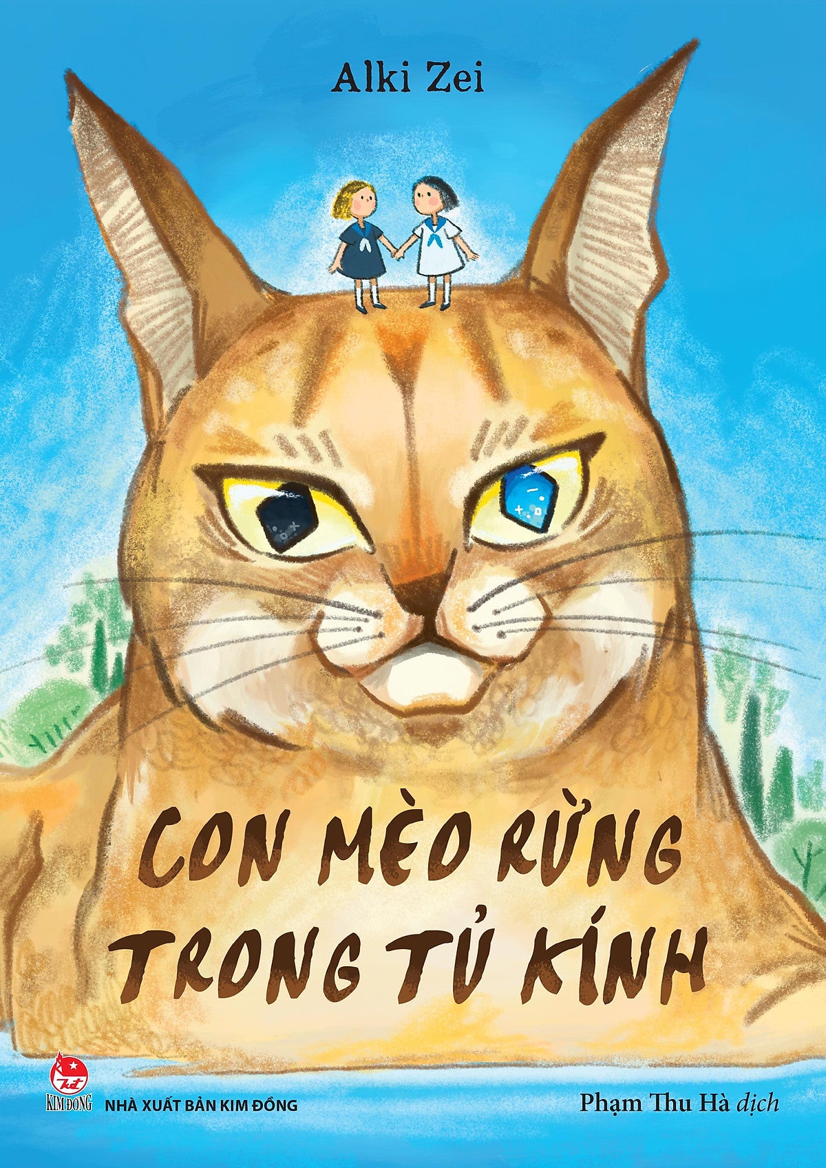 Sách Con Mèo Rừng Trong Tủ Kính