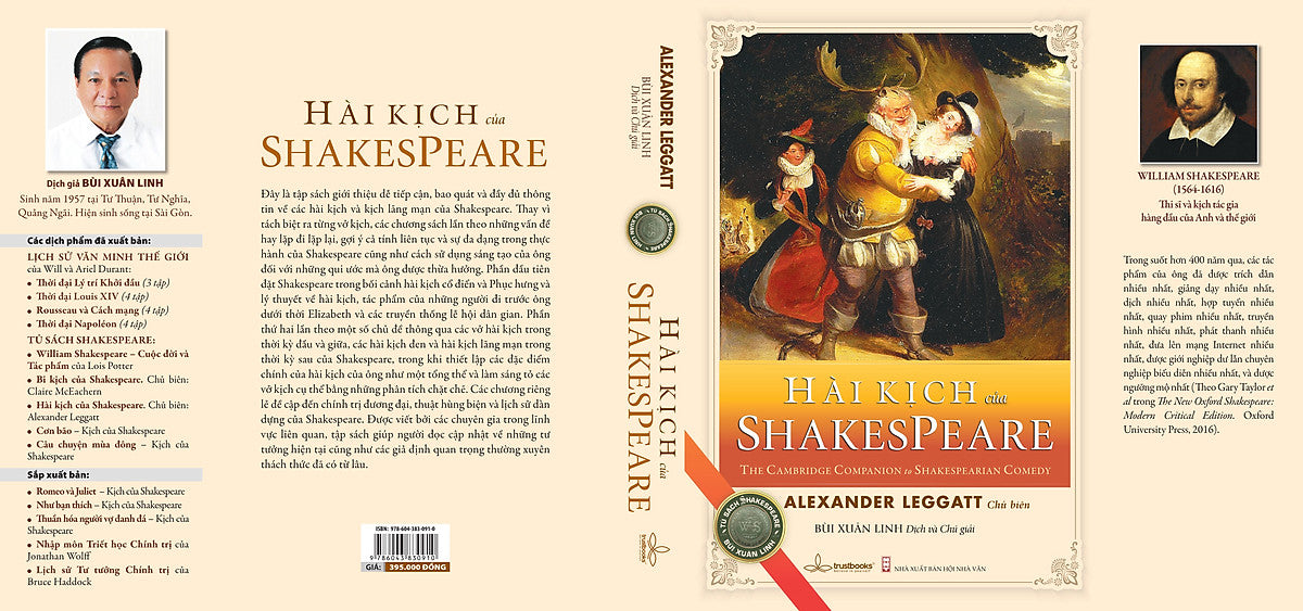 Hài Kịch Của Shakespeare - The Cambridge Companion To Shakespearian Comedy - Alexander Leggatt Chủ Biên