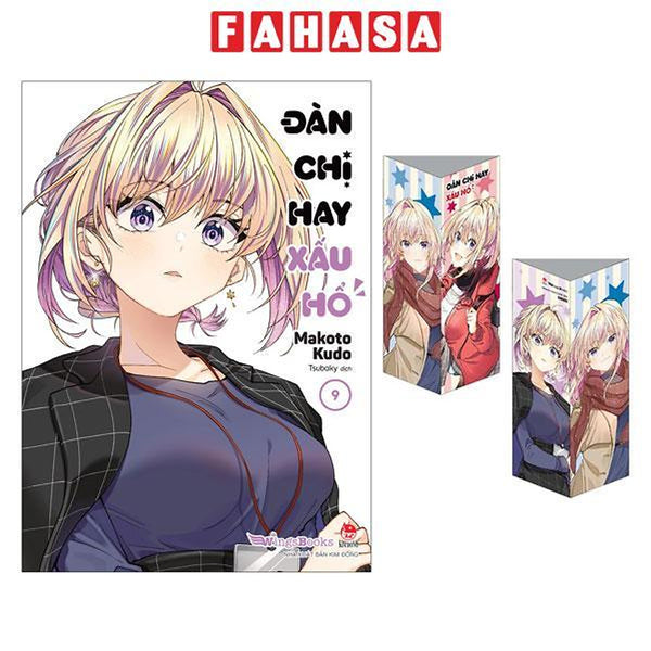 Sách - Đàn Chị Hay Xấu Hổ - Tập 9 - Tặng Kèm Standee