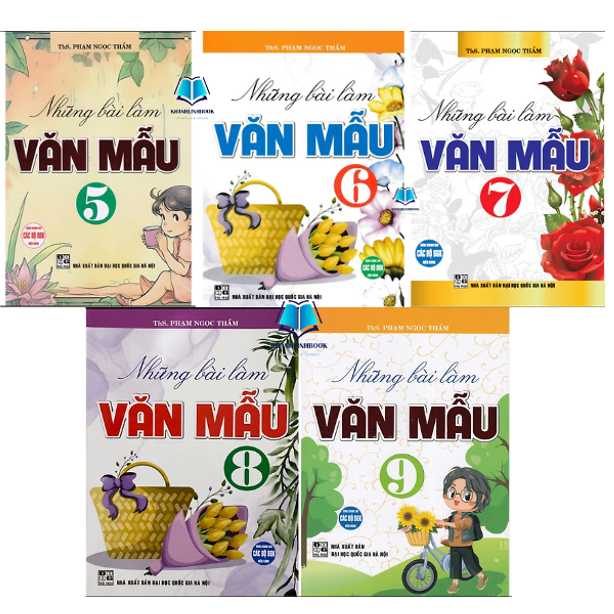 Sách - Những Bài Làm Văn Mẫu 5.6.7.8.9 (Dùng Chung Cho Các Bộ Sgk Hiện Hành)