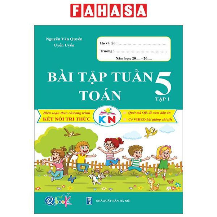 Bài Tập Tuần Toán 5 - Tập 1 (Kết Nối)