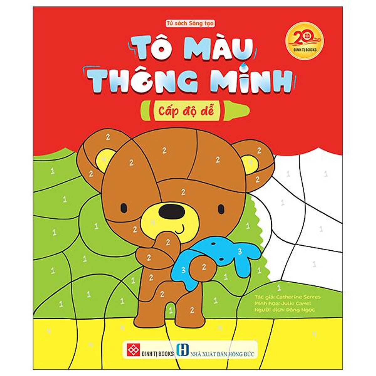 Sách - Tô Màu Thông Minh - Cấp Độ Dễ