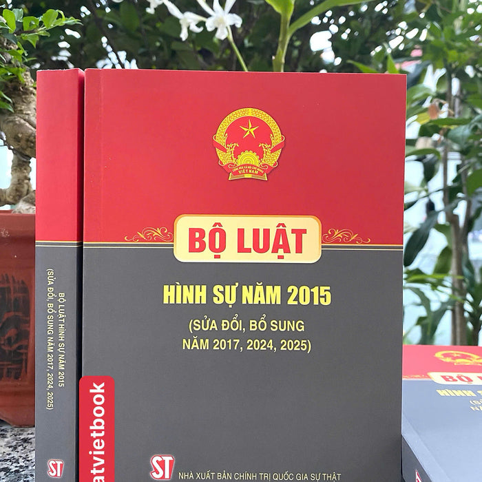 Sách Bộ Luật Hình Sự Năm 2015 ( Sửa Đổi, Bổ Sung Năm 2017, 2024, 2025)