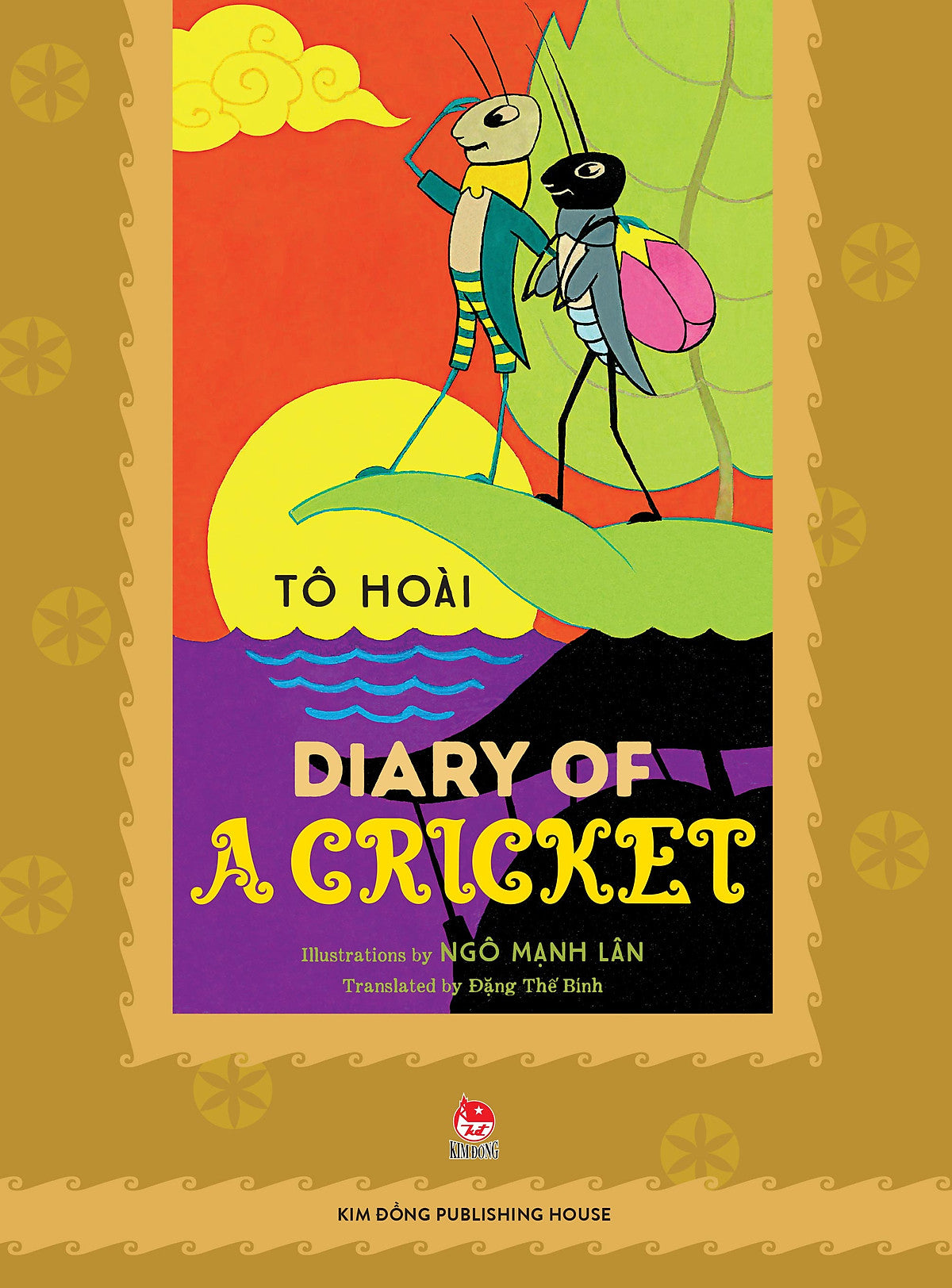 Sách Diary Of A Cricket (Illustrations By Ngô Mạnh Lân)