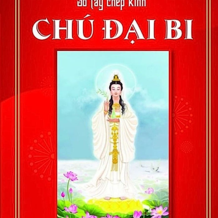 Sổ Tay Chép Kinh In Mờ Chú Đại Bi Có Lò Xo - Ns