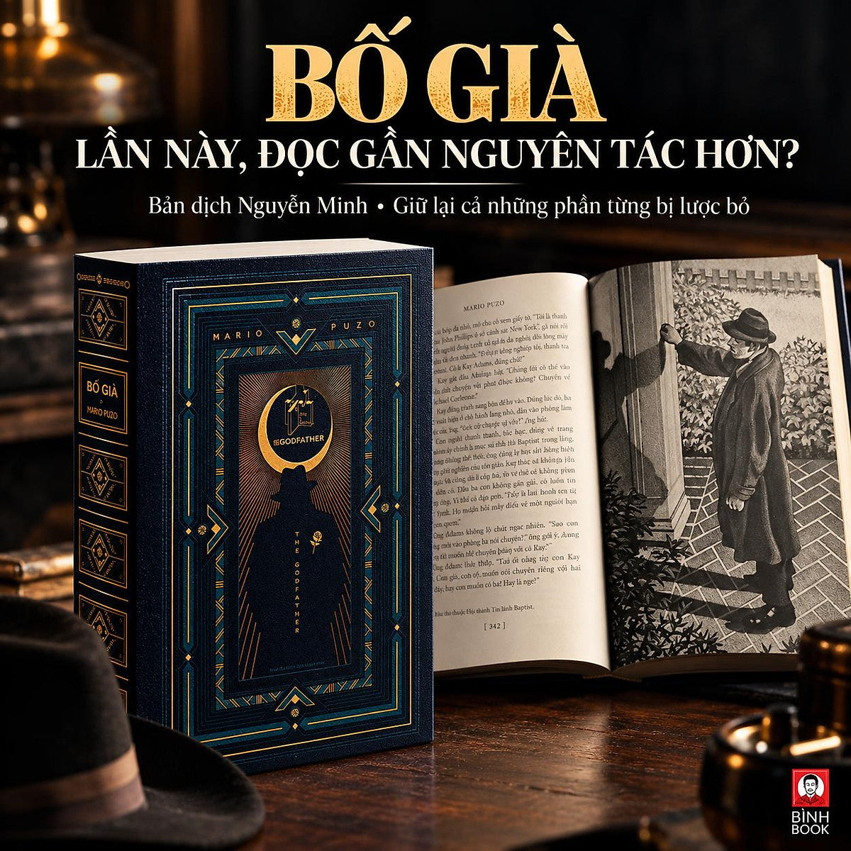 (Bìa Mềm) Bố Già - Mario Puzo - Nguyễn Minh Dịch – Đông A - Nxb Dân Trí