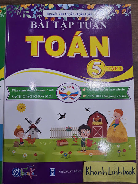 Sách - Bài Tập Tuần Toán Lớp 5 - Tập 1 + 2 (Cánh Diều)