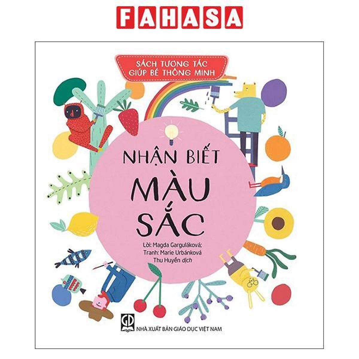 Sách - Sách Tương Tác Giúp Bé Thông Minh - Nhận Biết Màu Sắc