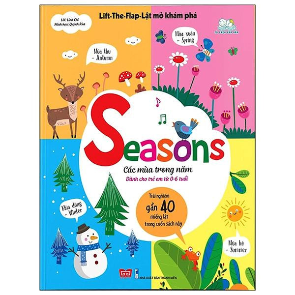 Sách Lift The Flap - Lật Mở Khám Phá - Các Mùa Trong Năm