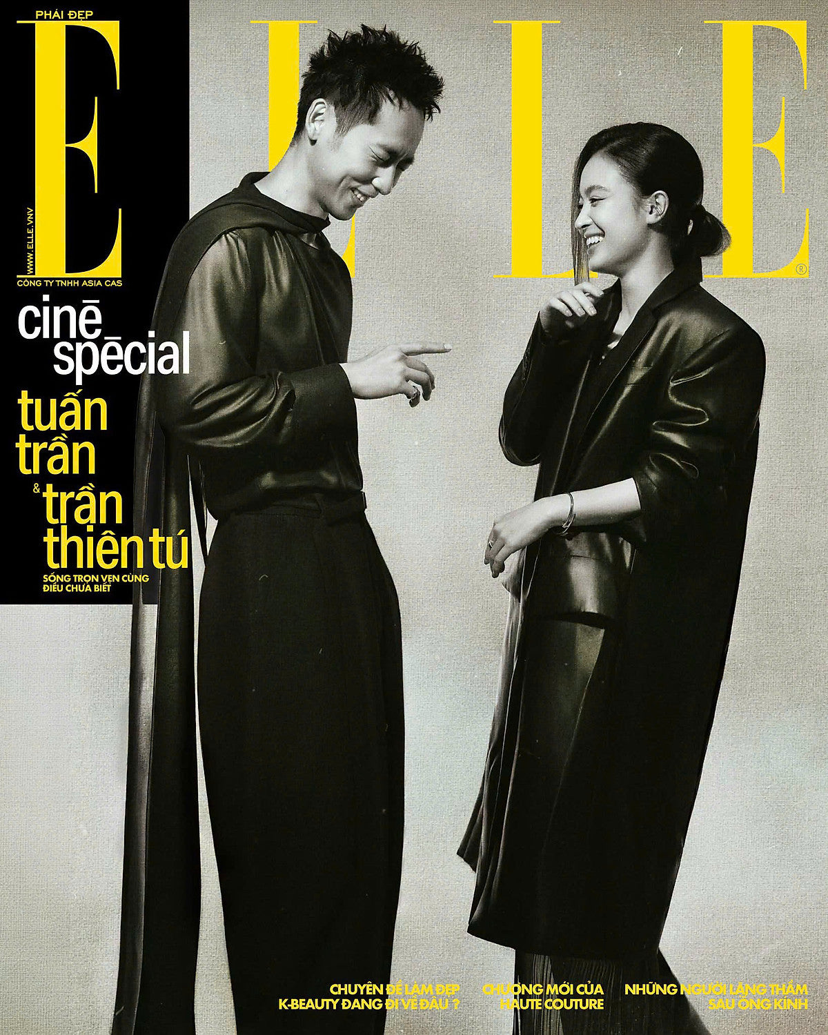 Tạp Chí Phái Đẹp Elle 2026 - Ciné Spécial [Tuấn Trần & Trần Thiên Tú]