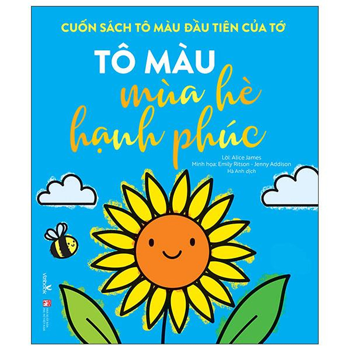 Sách - Cuốn Sách Tô Màu Đầu Tiên Của Tớ - Tô Màu Mùa Hè Hạnh Phúc