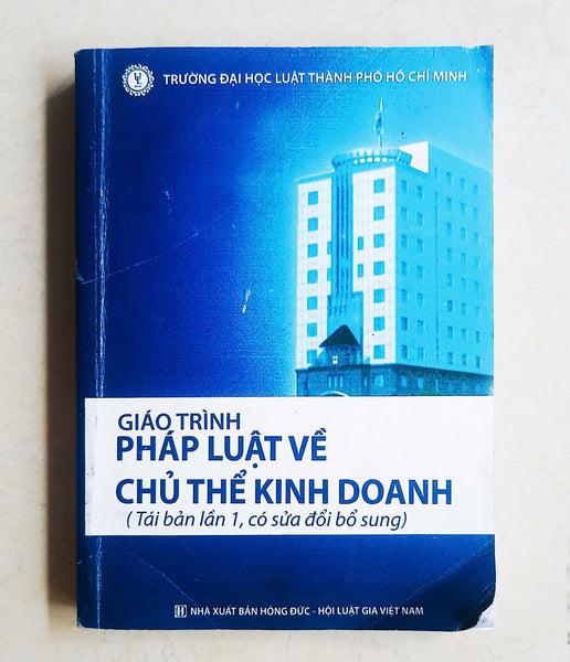 Giáo Trình Pháp Luật Về Chủ Thể Kinh Doanh