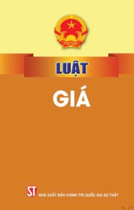 Luật Giá - Bản In Năm 2023