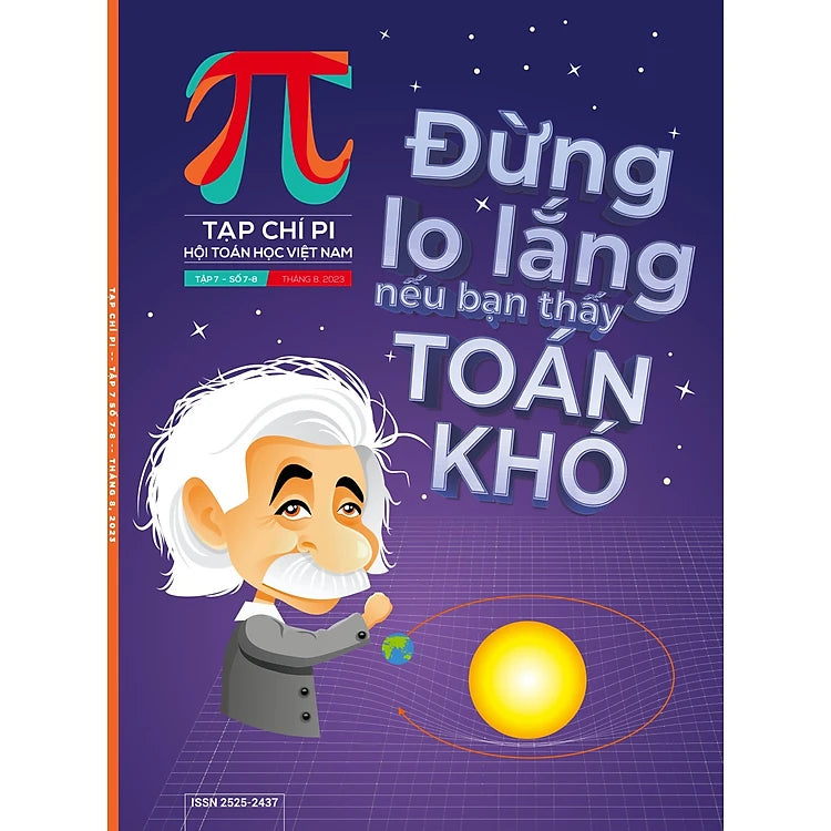 Tạp chí Pi - Hội Toán Việt Nam/Trọn bộ 10 cuốn - 12 số năm 2023
