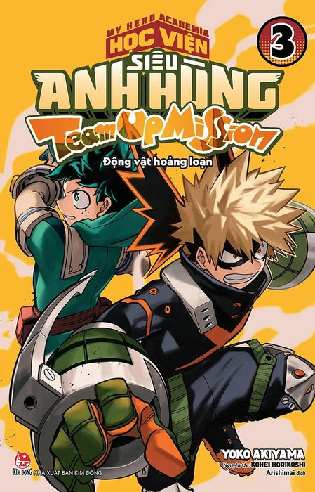 Sách - My Hero Academia - Học Viện Siêu Anh Hùng Team Up Mission