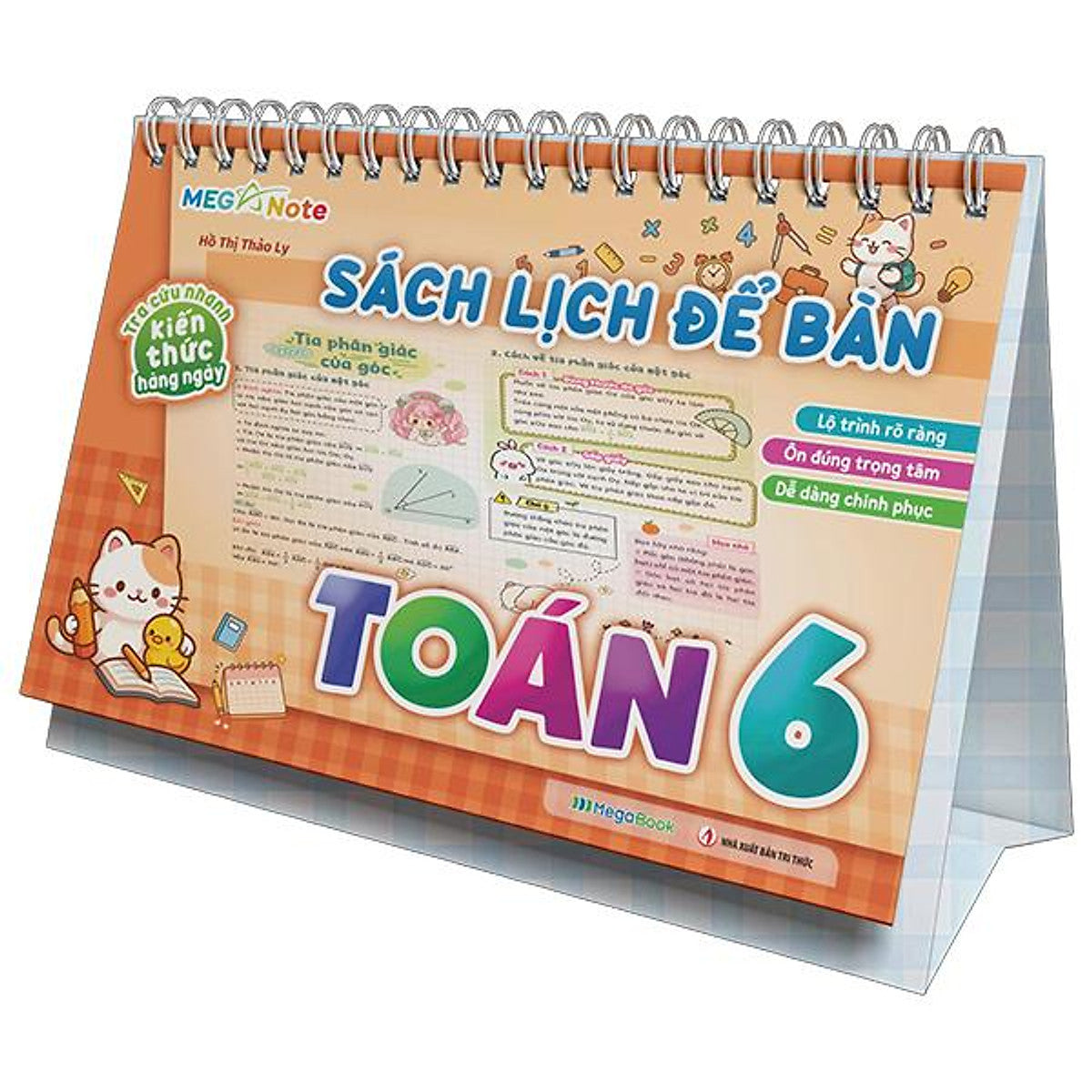 Sách - Sách Lịch Để Bàn - Tra Cứu Nhanh Kiến Thức Hàng Ngày - Toán 6