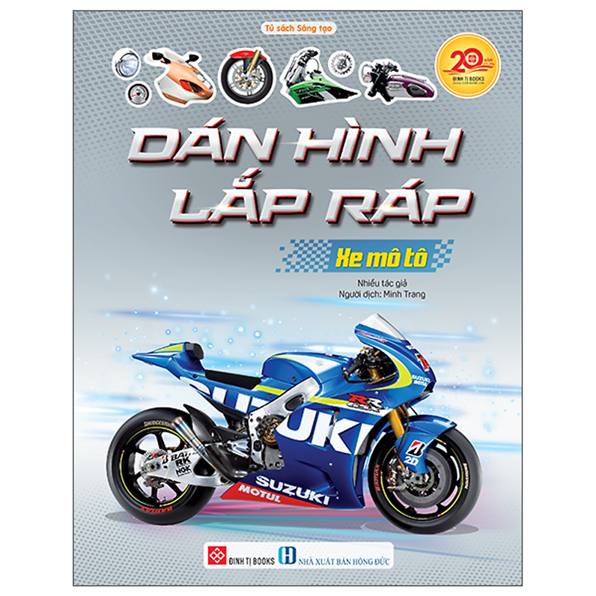 Sách Dán Hình Lắp Ráp - Xe Mô Tô