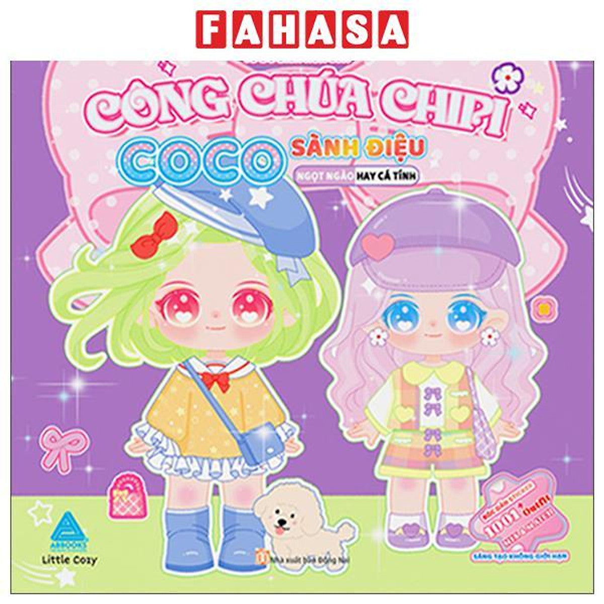 Sách - Tủ Đồ Biến Hóa Của Công Chúa Chipi - Ngọt Ngào Hay Cá Tính - Coco Sành Điệu