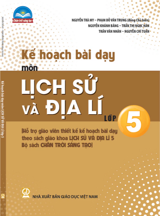 Sách - Kế Hoạch Bài Dạy Môn Lịch Sử Và Địa Lí Lớp 5 (Chân Trời Sáng Tạo) - Bán Kèm Bút