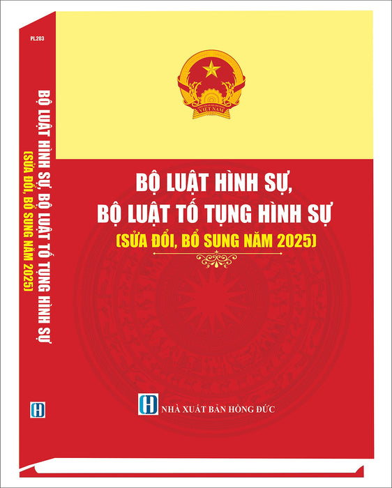 Bộ Luật Hình Sự, Bộ Luật Tố Tụng Hình Sự (Sửa Đổi, Bổ Sung Năm 2025, Chưa Hợp Nhất)