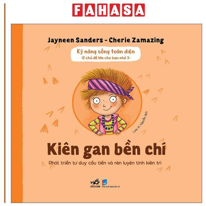Sách - Kỹ Năng Sống Toàn Diện - 12 Chủ Đề Lớn Cho Bạn Nhỏ 3+ - Kiên Gan Bền Chí
