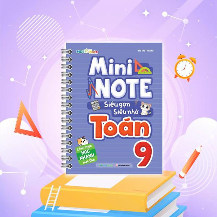 Sách - Mini Note - Siêu Gọn, Siêu Nhớ Toán 9