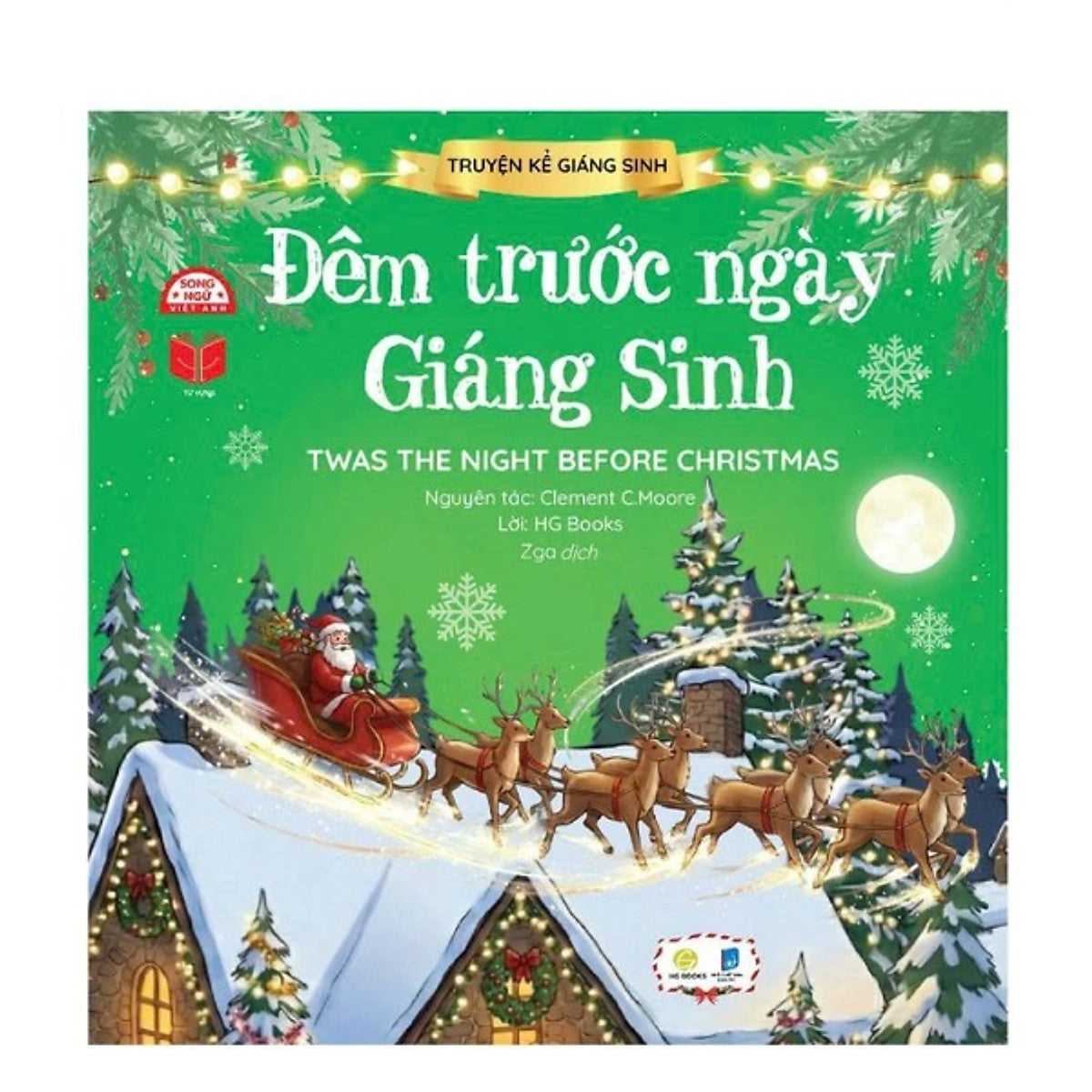 Sách Truyện Kể Giáng Sinh - 5 Cuốn Cổ Tích Giáng Sinh Kinh Điển Song Ngữ Việt Anh
