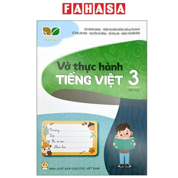 Sách - Vở Thực Hành Tiếng Việt 3 - Tập 2 (Kết Nối) (Chuẩn)