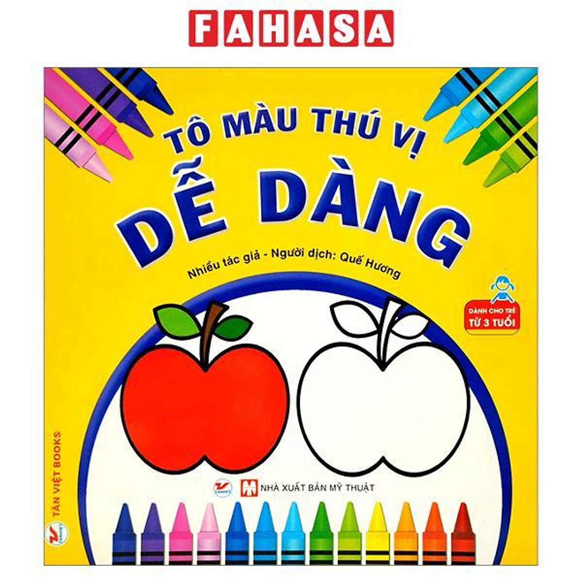 Sách - Tô Màu Thú Vị - Dễ Dàng (Dành Cho Trẻ Từ 3 Tuổi) (Tái Bản 2026)