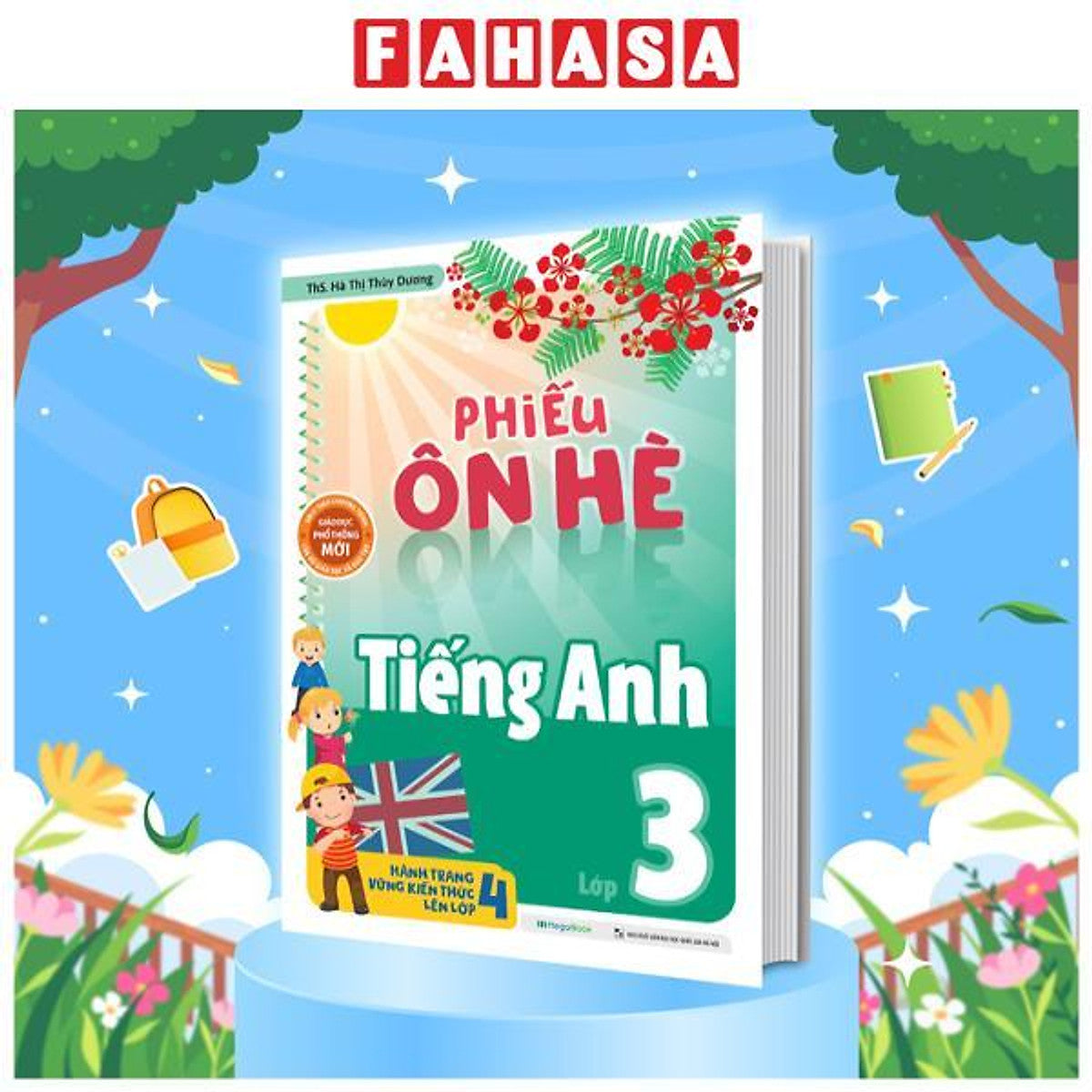 Sách - Phiếu Ôn Hè Tiếng Anh Lớp 3
