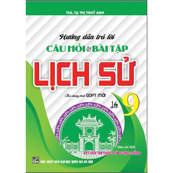 Sách - Hướng Dẫn Trả Lời Câu Hỏi Và Bài Tập Lịch Sử Lớp 9 (Kết Nối Tri Thức Với Cuộc Sống) - Ha