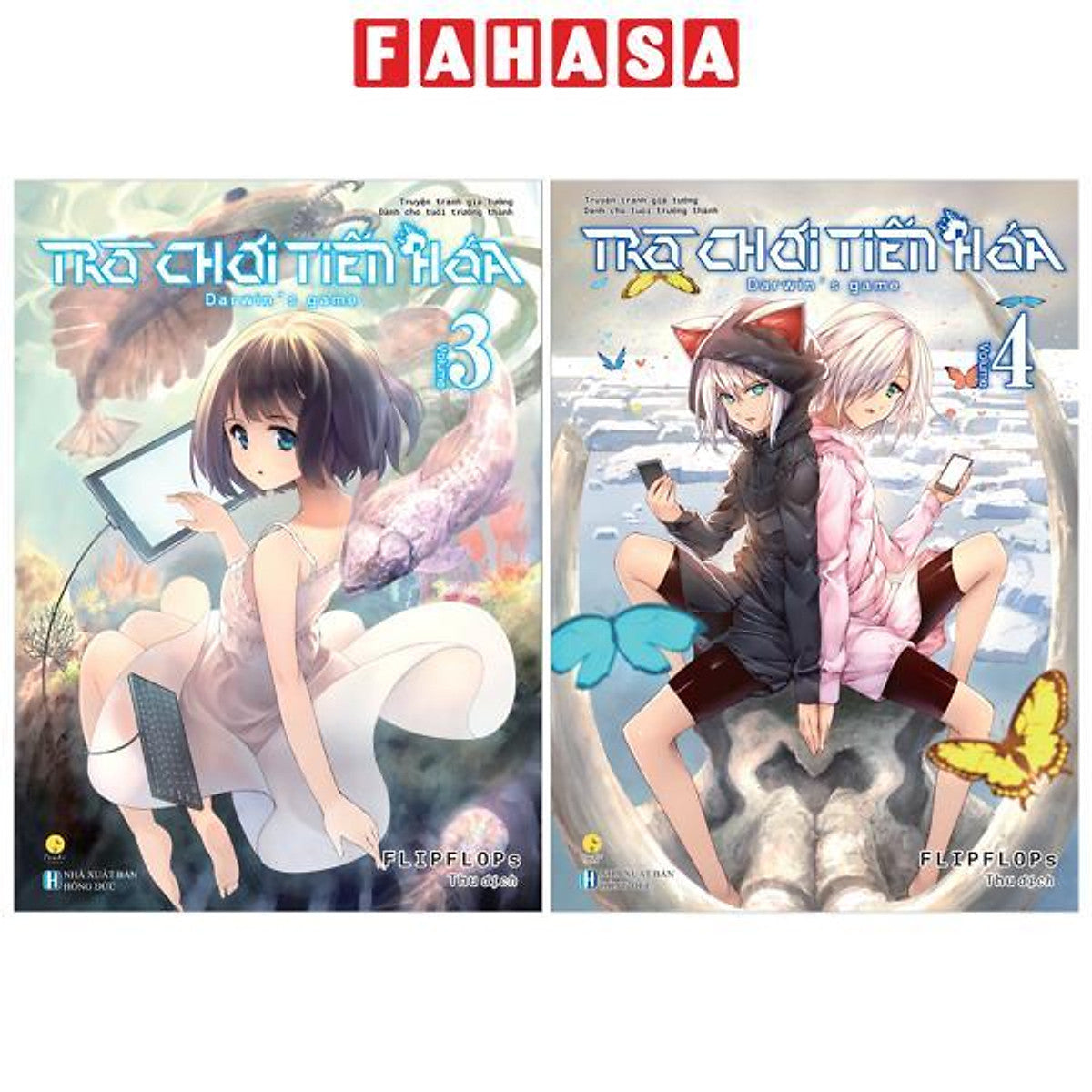 Sách - Bộ Manga - Trò Chơi Tiến Hóa - Darwin’S Game - Tập 3 + Tập 4 (Bộ 2 Tập)