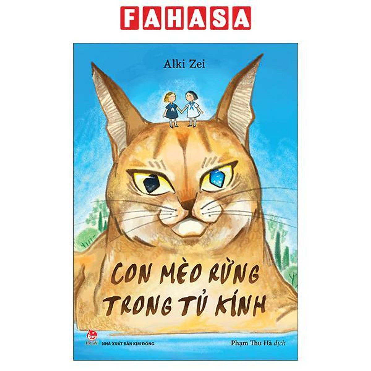 Sách - Con Mèo Rừng Trong Tủ Kính